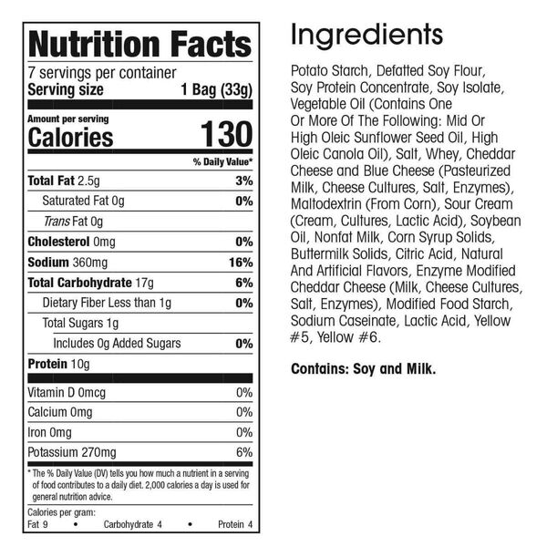 Protein Cracker Snack Chips (7ct) image number null