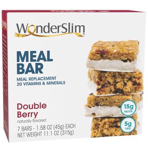 Meal Replacement Protein Bar, Double Berry (7ct)