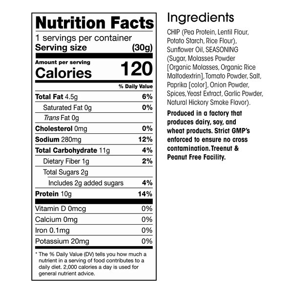 Pea Protein Chips (7ct) image number null