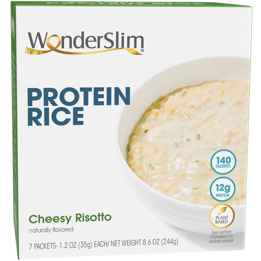 Protein Rice Cheesy Risotto (7ct), WonderSlim DietDirect 16.99 USD