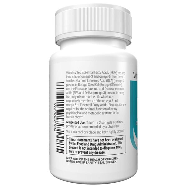 WonderVites Essential Fatty Acids (120ct) image number null