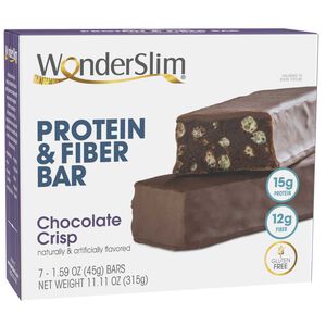 Protein & Fiber Bar, Chocolate Crisp (7ct)