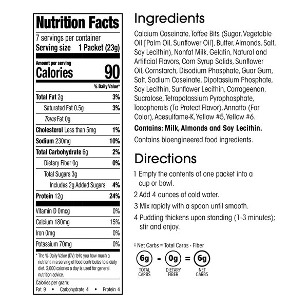 High-Protein Pudding Mix (7ct) image number null