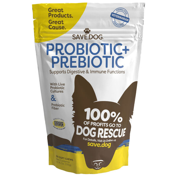 Probiotics + Prebiotics for Dogs (90ct) image number null