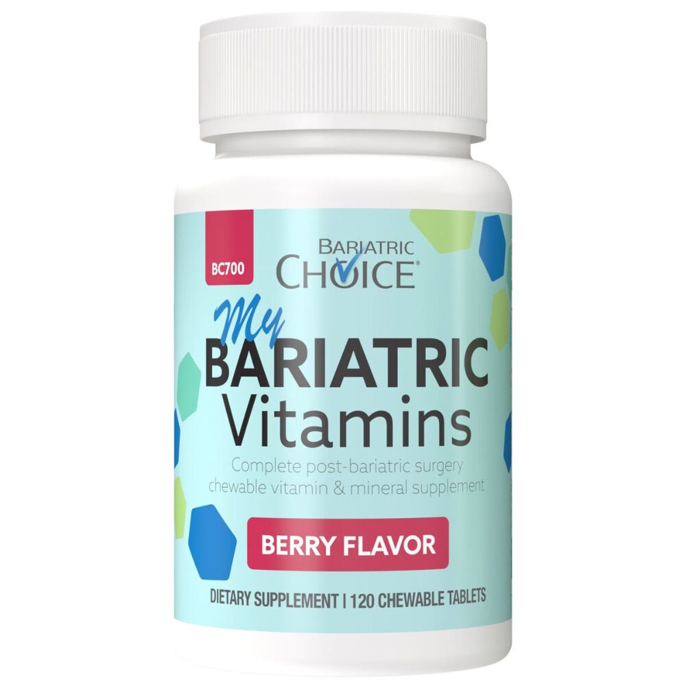 My Bariatric Vitamins Chewable Multivitamin Berry (120ct), Bariatric