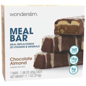 Meal Replacement Protein Bar, Chocolate Almond (7ct)