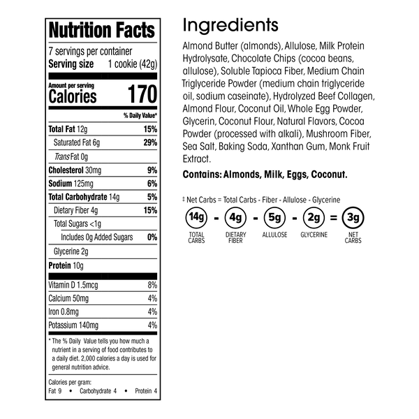 Protein Cookies (7ct) image number null