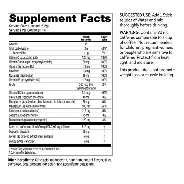 Energy and Hydration Drink Mix Packets (14ct) image number null