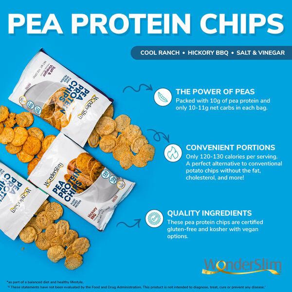 Pea Protein Snack Chips (7ct) image number null