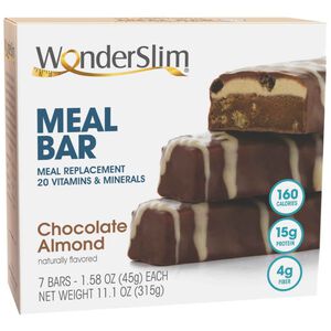 Meal Replacement Protein Bar, Chocolate Almond (7ct)