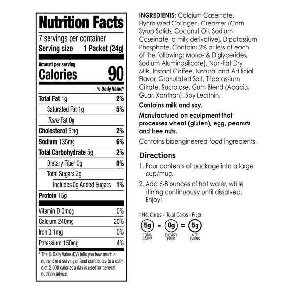 Protein Cappuccino Mix (7ct) image number null