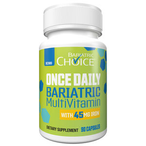 Once Daily Bariatric MultiVitamin with 45mg Iron, (90ct)