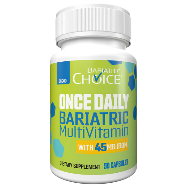 Once Daily Bariatric MultiVitamin with 45mg Iron image number null