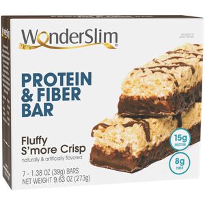 Protein & Fiber Bar, Fluffy S'more Crisp (7ct)