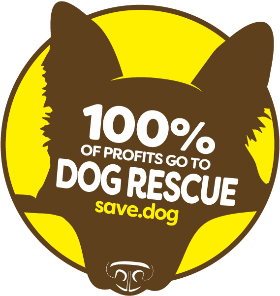 100% of Profits go to Dog Rescue